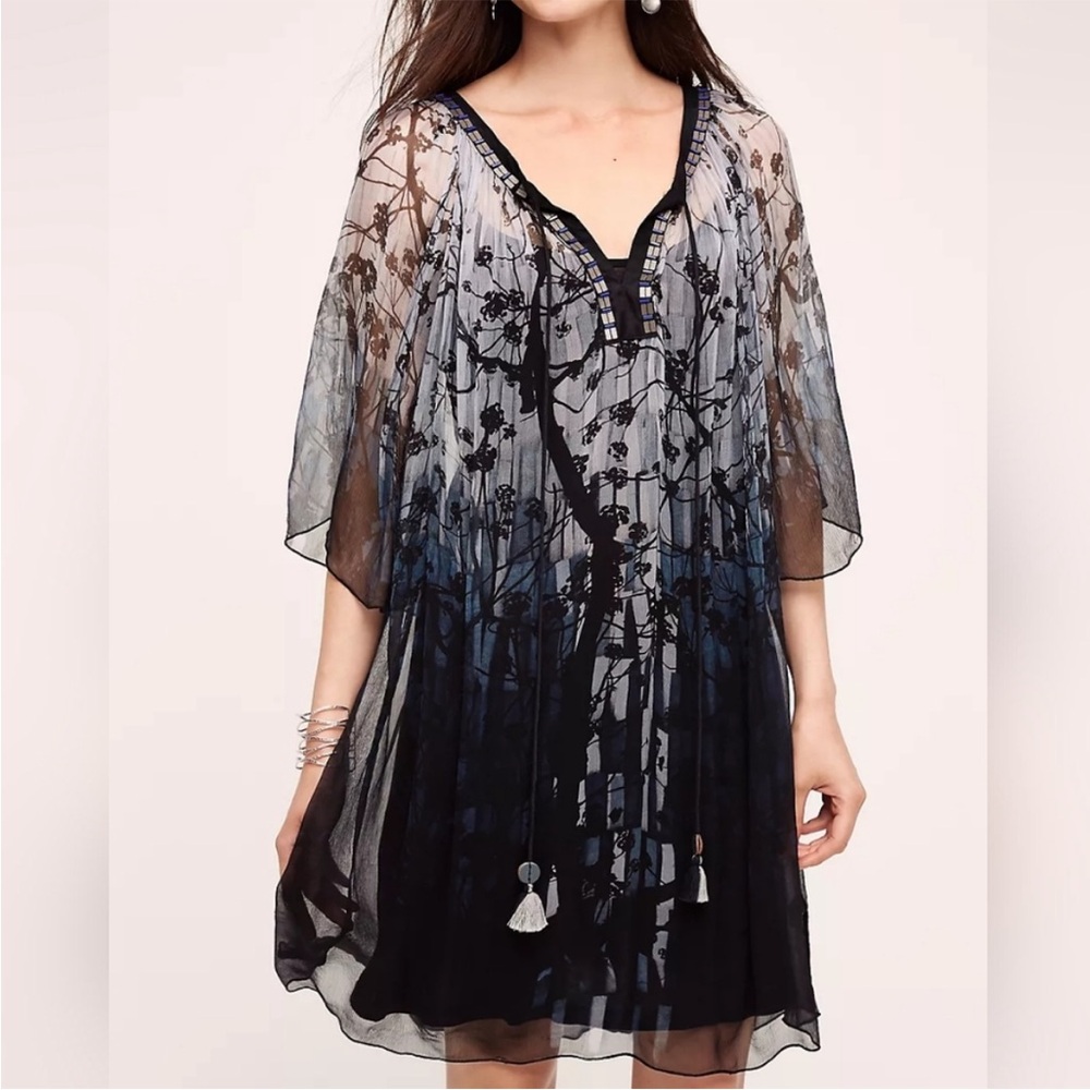 Blank London Sheer Tunic Dress Size Medium